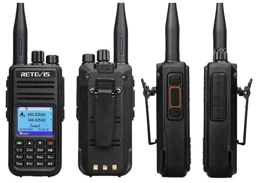 Цифровая рация Retevis RT3S GPS (UHF и VHF)