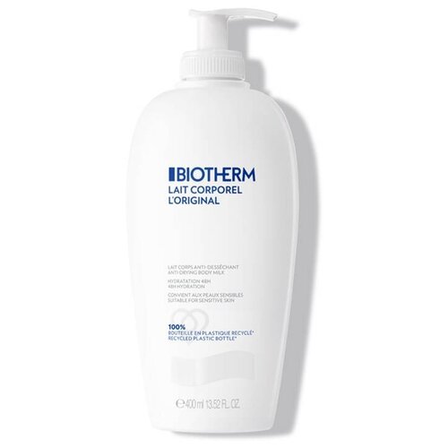 Biotherm Молочко для тела Lait corporel, 400 мл уход за телом biotherm молочко для тела lait corporel в лимитированном дизайне