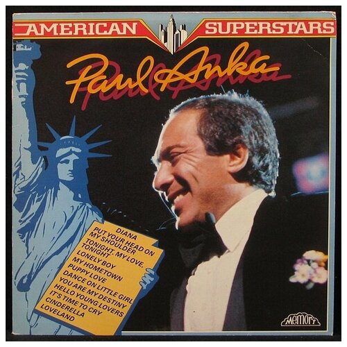 Виниловая пластинка Memory Paul Anka – American Superstars