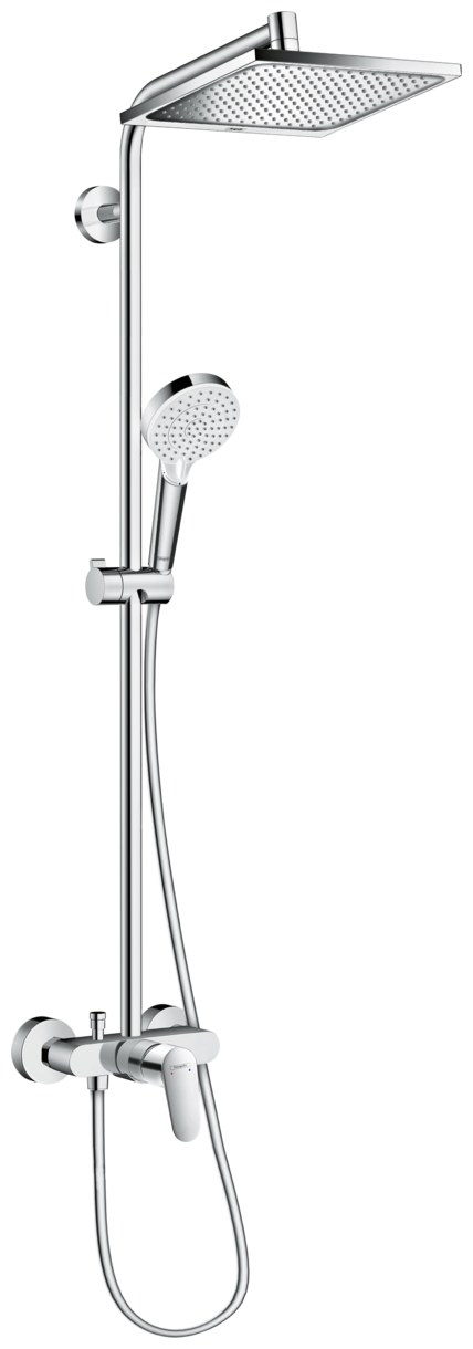 Душевой комплект hansgrohe Crometta E 240 1jet Showerpipe 27284000