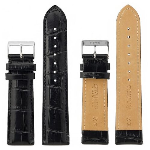 фото Ремень 24 мм "stailer" 2051-2401 чёрный