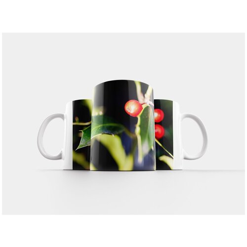 фото Кружка "холли, ilex, зимний ягоды" 320 мл lotsprints