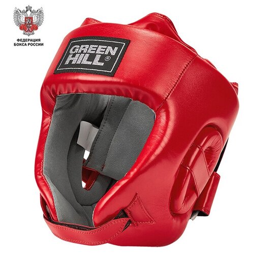 фото Шлем боксерский green hill champion hgc-10303fbr, красный размер s