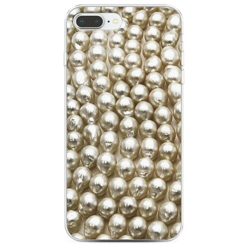 фото Силиконовый чехол "жемчуг" на apple iphone 7 plus/8 plus / айфон 7 plus/8 plus case place