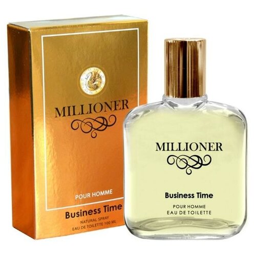 туалетная вода мужская g club millioner 100 мл today parfum 4766820 Delta PARFUM Туалетная вода мужская Business Time Millioner, 100 мл