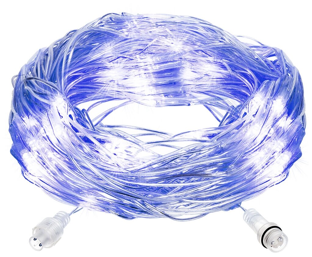Электрогирлянда-конструктор Vegas Сеть, 144 LED ламп, 1,2 x 1,5 м, синяя