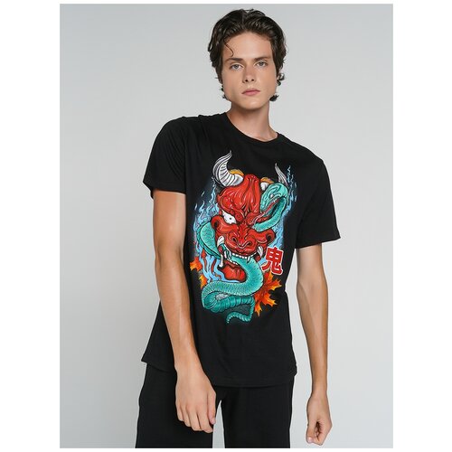 фото Футболка твое 83732 размер m, черный