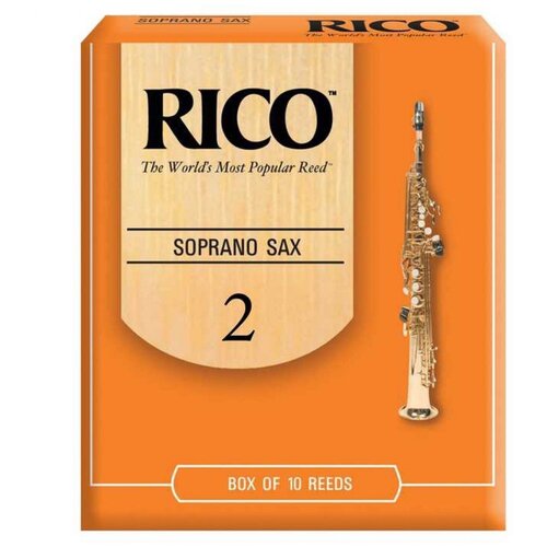 Трости для саксофона сопрано DAddario Woodwinds Rico RIA1020 трости для саксофона сопрано daddario rico rib1035