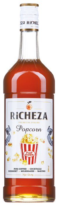 Richeza Сироп для кофе и коктейлей Попкорн 1 литр