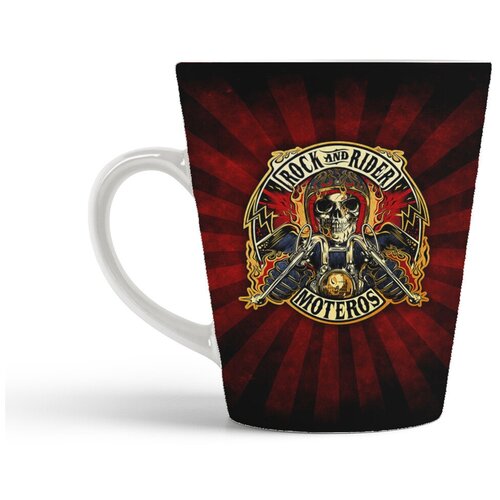 фото Кружка-латте coolpodarok rock and rider moteros