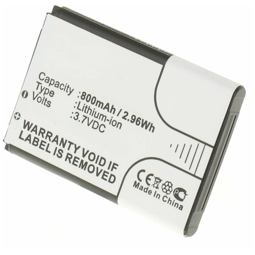 Аккумулятор iBatt iB-U29-M256 800mAh для Samsung SGH-C450, SGH-X208, SGH-E251, SGH-X158, SGH-X168, SGH-E258, SGH-E428, SGH-M200,