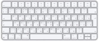 Клавиатура Apple Magic Keyboard 2021 белый/серебристый