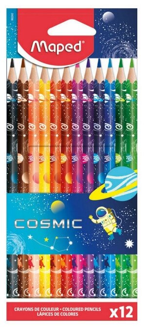 Maped Цветные карандаши Color Peps Cosmic 12 цветов (862242)