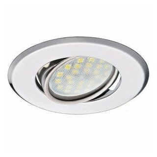 фото Ecola DH09 MR16 GU5.3 св-к поворот.плоский Хром 25x90 FC1603EFS