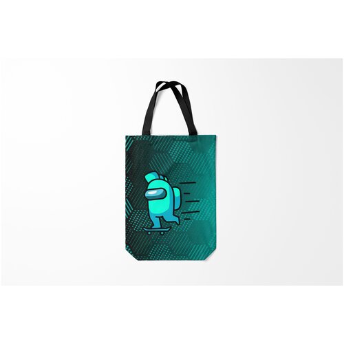 фото Сумка-шоппер / 31х42 см / геймерам / among us us. burnettie