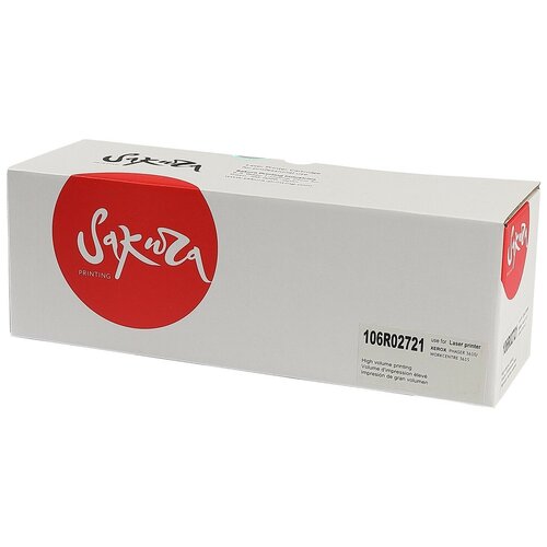 Картридж Sakura SA106R02721 совместимый (Xerox 106R02721) 5900 стр, черный