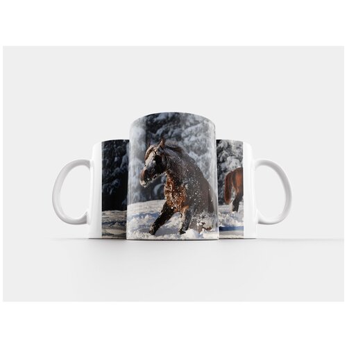 фото Кружка "зима, снег, холодный" 320 мл lotsprints