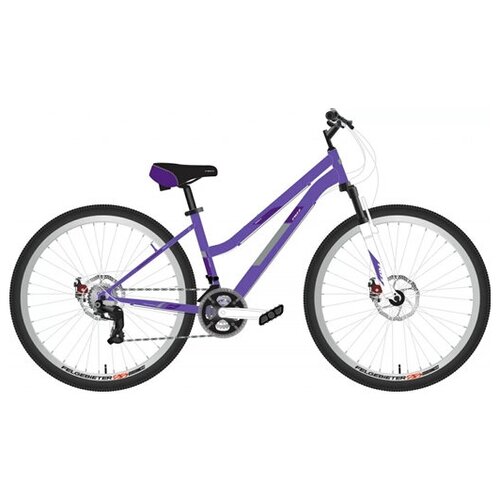 Велосипед Foxx 26 BIANKA D, фиолетовый, алюминий, размер 15 / велосипед скоростной велосипед foxx 26 bianka d белый алюминий размер 17 26ahd biankd 17wh2