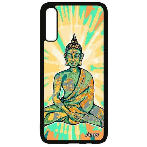 фото Противоударный чехол на телефон // galaxy a70 // "будда" тайланд индия, utaupia, желтый