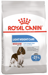 Сухой корм Royal Canin Medium Light Weight Care для взрослых собак средних размеров (весом от 10 до 25 кг), склонных к набору лишнего веса, от 1года до 10 лет, 3 кг