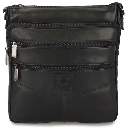 Мужская сумка-планшет из натуральной кожи «Роджер Small» M1545 Black