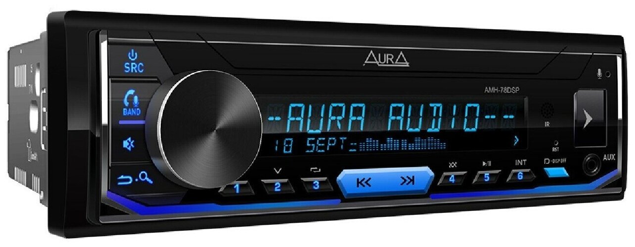 Автомагнитола с процессором AURA AMH-78DSP