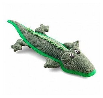 Игрушка для собак Triol Крокодил D9050, зеленый - фотография № 2