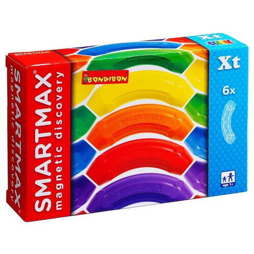 Детали SmartMax Xt 101 (ВВ0872) 6 изогнутых палочек, 6 дет.