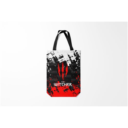 фото Сумка-шоппер / 31х42 см / сериалы / ведьмак the witcher. burnettie