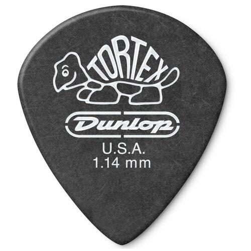 Медиатор Dunlop Tortex Pitch Black Jazz III 482R1.14 black 1 медиатор dunlop 4820 tortex pitch black jazz iii