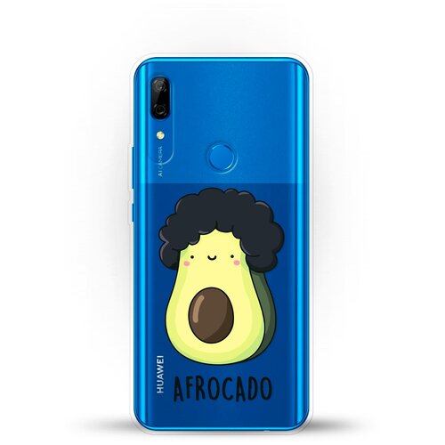 фото Силиконовый чехол афрокадо на huawei p smart z andy & paul