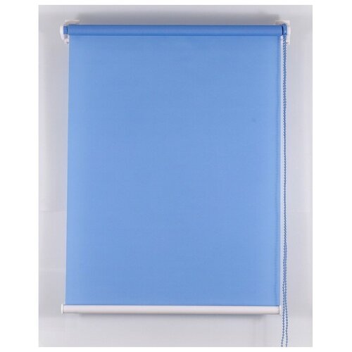 Рулонная штора «Комфортиссимо», 45х160 см, цвет синий 4862238