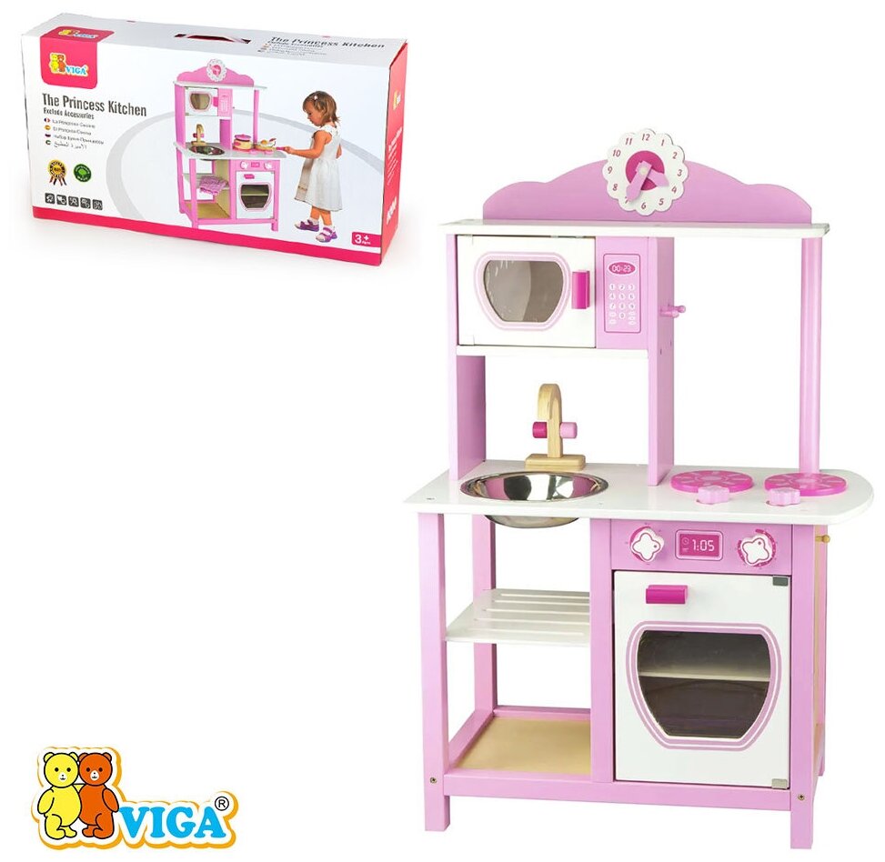 Игровой набор Viga Toys Кухня принцессы (50111) - фото №3