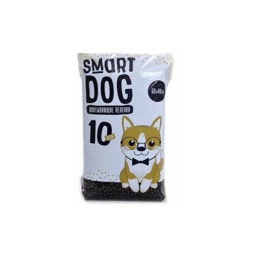 Smart Dog 60*40см 10шт Впитывающие пеленки для собак Арт.19646