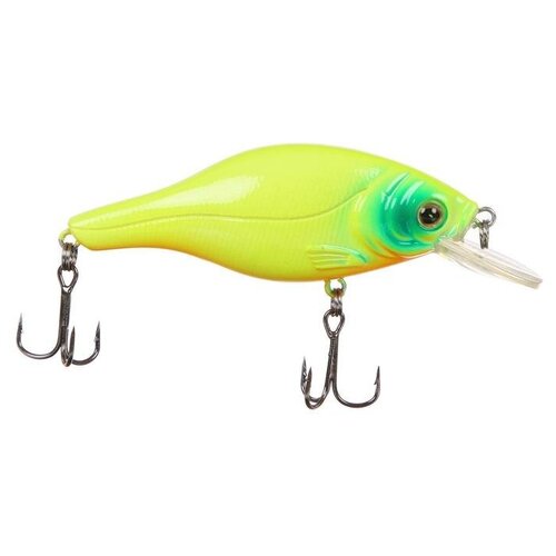 Воблер TROUT PRO BASS MINNOW 60F, 60 мм, 8.5 г, 1-1.5 м, цвет S17