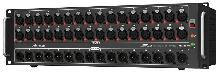 Behringer S32 блок коммутации для цифровых микшеров Х-серии