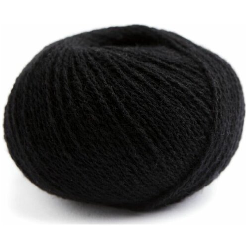 Пряжа Lamana Shetland цвет 01, schwarz, черный