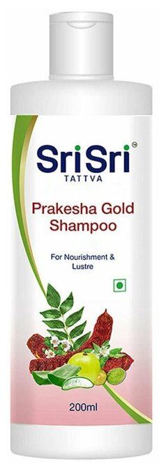 Шампунь Sri Sri Tattva Пракеша золотой/ Prakesha Gold Shampoo - 200ml