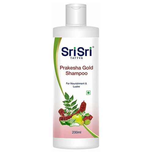 Шампунь Sri Sri Tattva Пракеша золотой/ Prakesha Gold Shampoo - 200ml зубная паста гель sudanta sri sri tattva