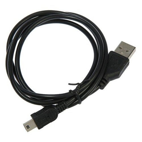 дата кабель usb miniusb 0 8 м Аксессуар Ritmix RCC-100 USB A - MiniUSB B Black 15119418