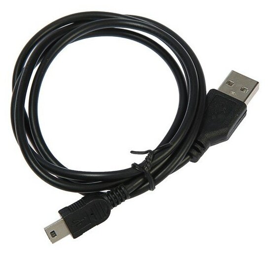 Аксессуар Ritmix RCC-100 USB A - MiniUSB B Black 15119418