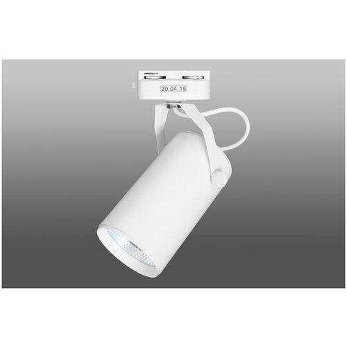 ShopLEDs Трековый светодиодный светильник DT-129 (20W, 4100K, однофазный, белый корпус)