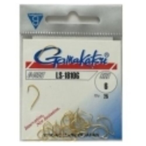 Крючок Gamakatsu Hook LS-1810G Gold №16