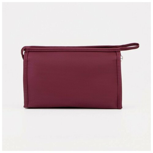 фото Косметичка на молнии, цвет бордовый ооо ск