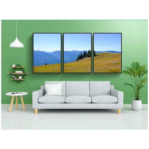 фото Набор модулных постеров для интерьера "соединенные штаты америки, америка, вашингтон" 60x90 см. в тубусе, без рамки lotsprints