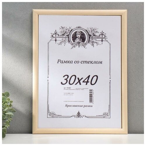 Фоторамка некрашеная 23 30х40 см 764₽