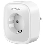 Умная розетка BlitzWolf BW-SHP2 3840W EU WIFI Smart Socket White - изображение