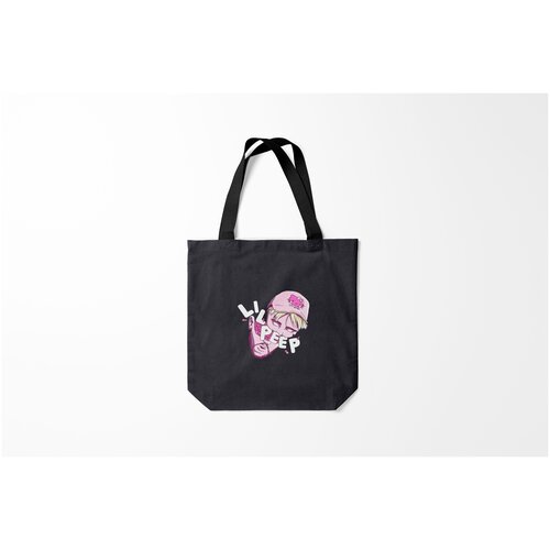 фото Сумка-шоппер / 40х40 см / rap / lil peep лил пип burnettie