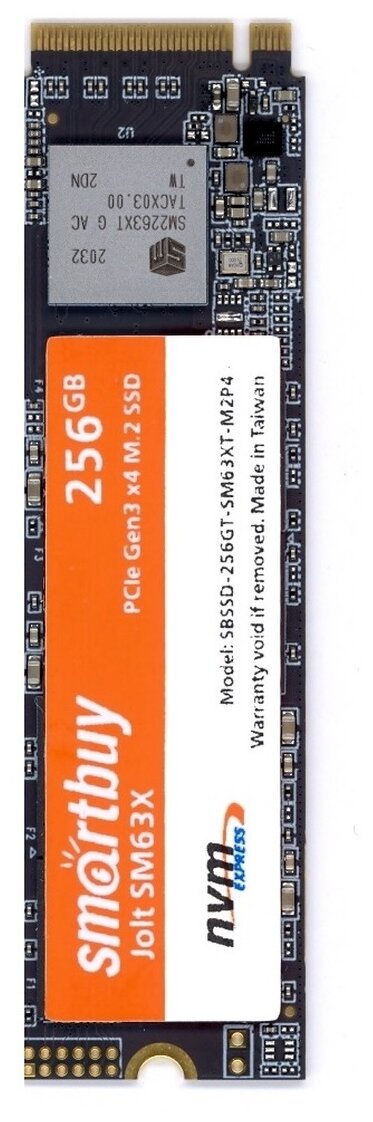 Smart buy Smartbuy M.2 SSD 256Gb SM63XT SBSSD-256GT-SM63XT-M2P4