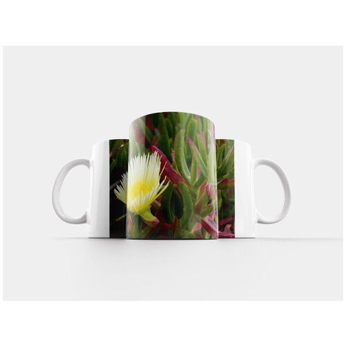 фото Кружка "желтый цветок, разница, контраст" 320 мл lotsprints